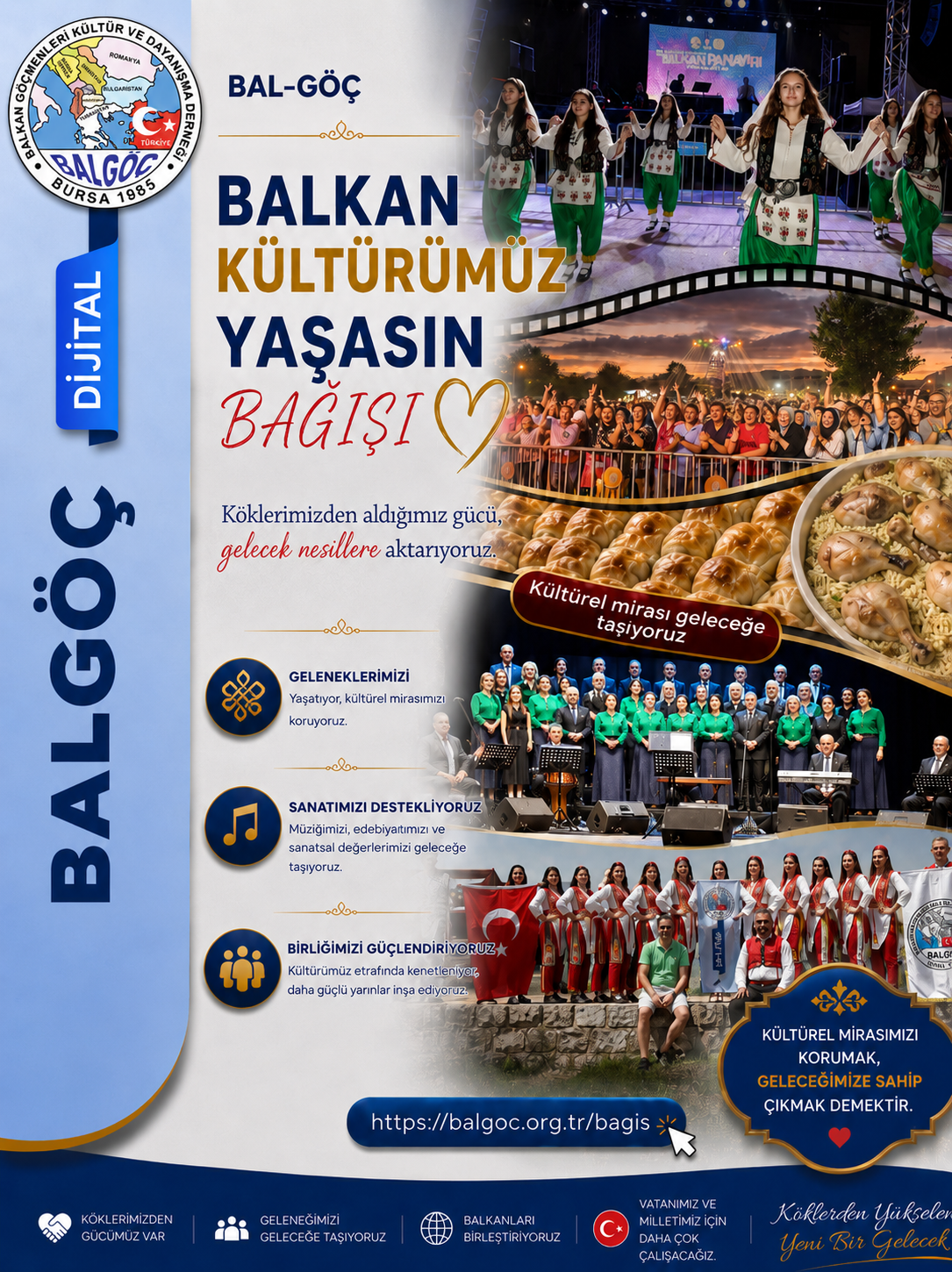 Balkan Kültürümüz Yaşasın Bağışı
