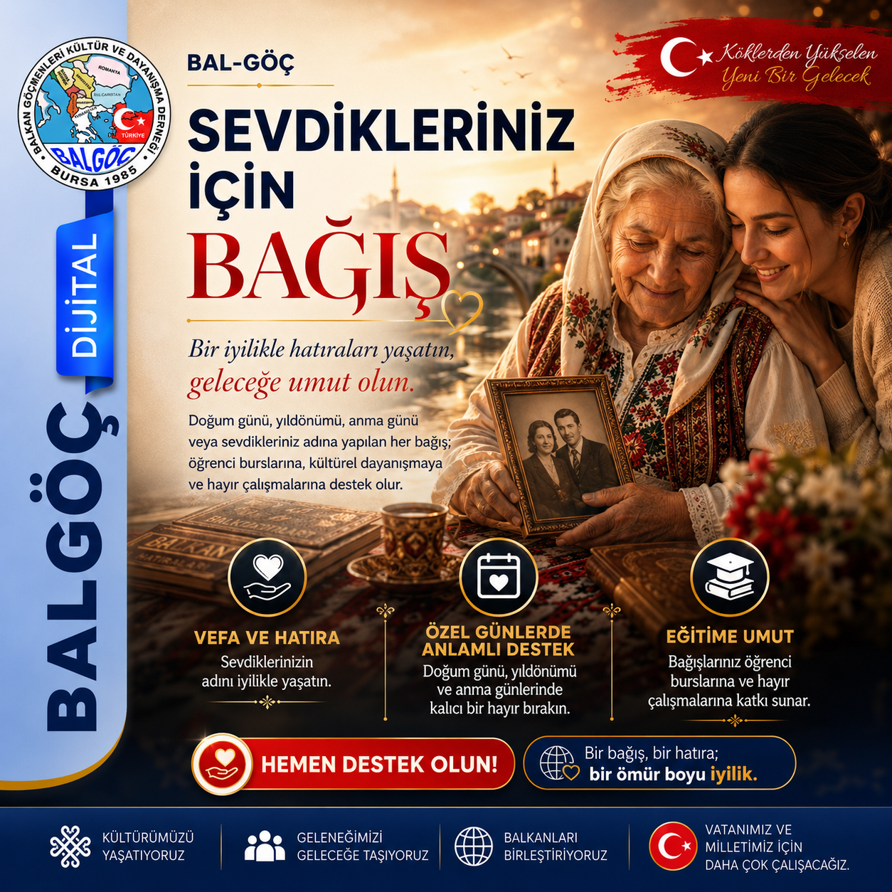 Sevdikleriniz için Bağış