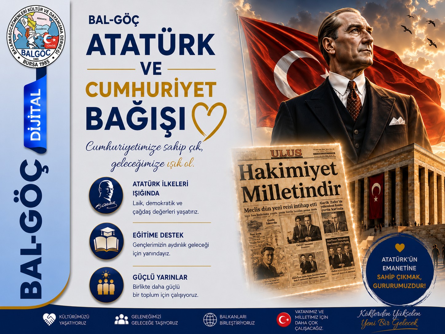 Atatürk ve Cumhuriyet Bağışı